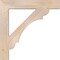 Ekena Millwork Olympic Block Smooth Bracket, Douglas Fir, 5 1/2"W x 38"D x 38"H BKT06X38X38OLY05SDF - alternate 2